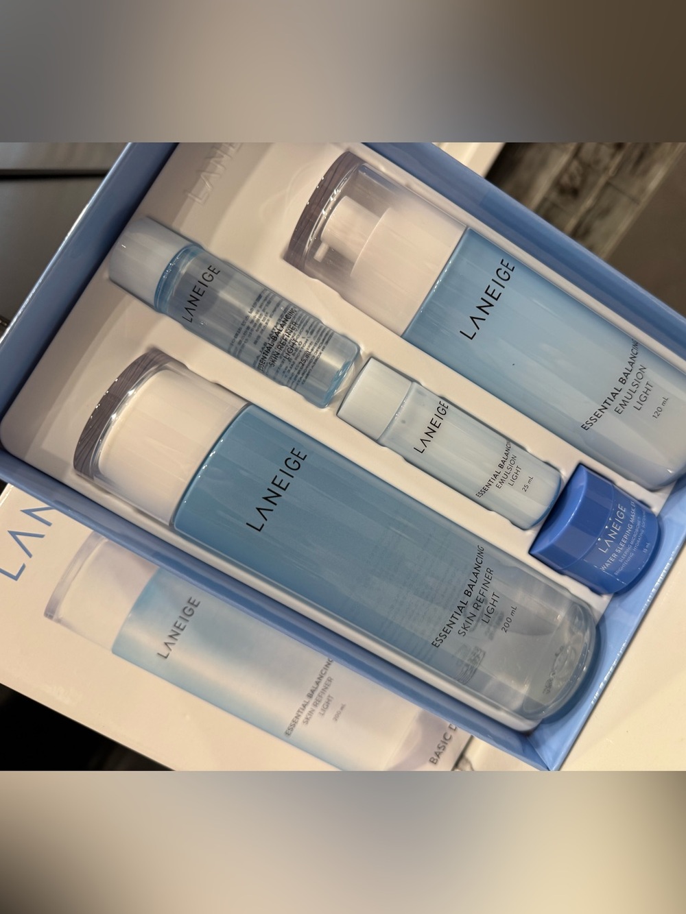 LANEIGE Basic Duo Set Light New in Box | Full Size + Travel Set | K-Beauty Skinc